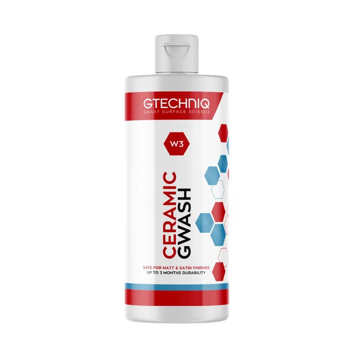 שמפו קרמי הידרופובי - Gtechniq W3 Ceramic GWash