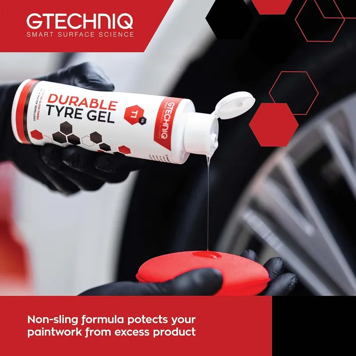 ג';ל צמיגים ופלסטיקה- Gtechniq T1v2 Durable Tyre Gel