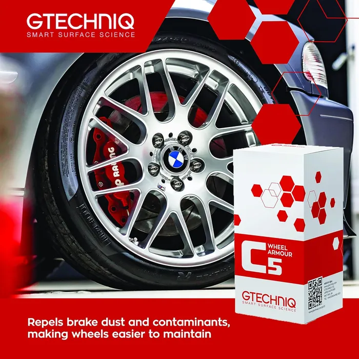 ציפוי קרמי לחישוקים - Gtechniq C5 Wheel Armour
