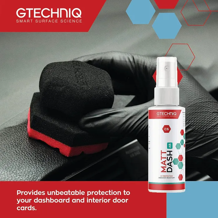 מגן פלסטיקה פנימית - Gtechniq C6 Matte Dash AB