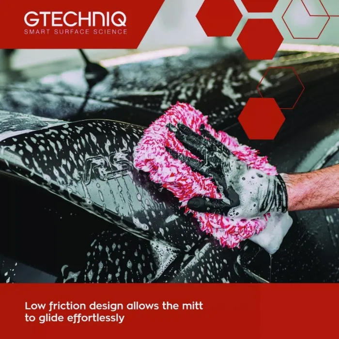 כפפת שטיפה מיקרופייבר - Gtechniq WM2 Microfibre Wash Mitt