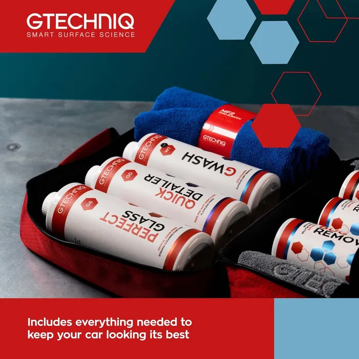 קיט מוצרי דיטיילינג מורחב - Gtechniq Essential Maintenance Kit