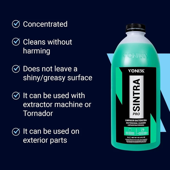 ניקוי פנים מחטא מרוכז - Vonixx Sintra Pro