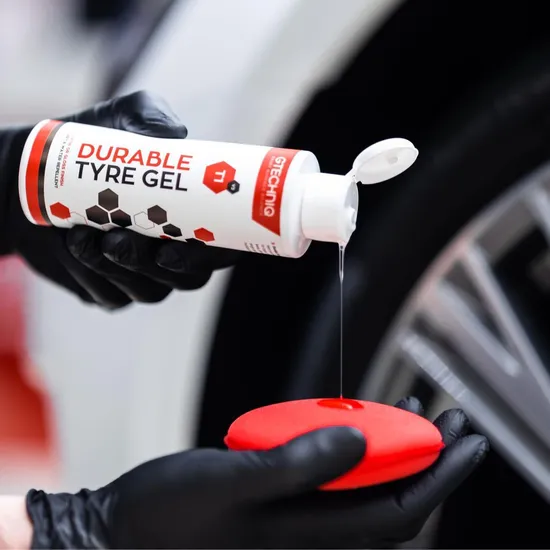 דרסינג צמיגים (הברקת צמיגים)