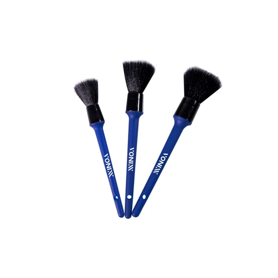 קיט 3 מברשות דיטיילינג רכות - Vonixx Ultra Soft Kit