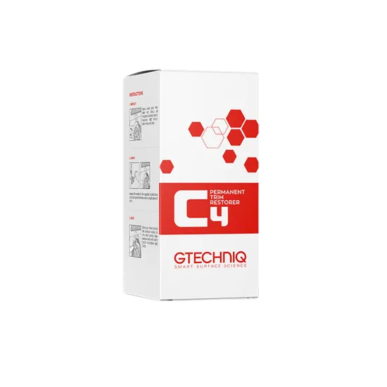 ציפוי קרמי לפלסטיקה חיצונית - Gtechniq C4 Permanent Trim Restorer