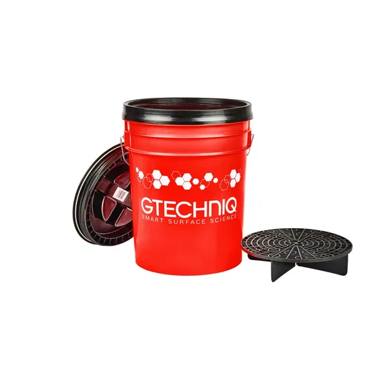 דלי עם רשת ומכסה גמא - Gtechniq Detailing Bucket Kit